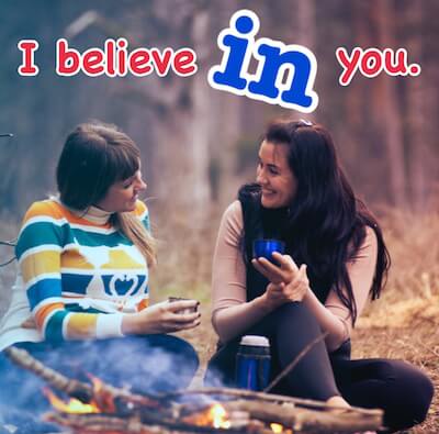 I Believe You とi Believe In Youの意味と違いとは クチンのネコ英語